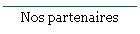 Nos partenaires